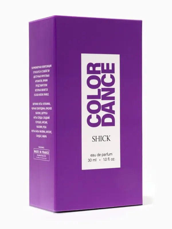 Парфюмерная вода женская Color Dance Shick, 30 мл