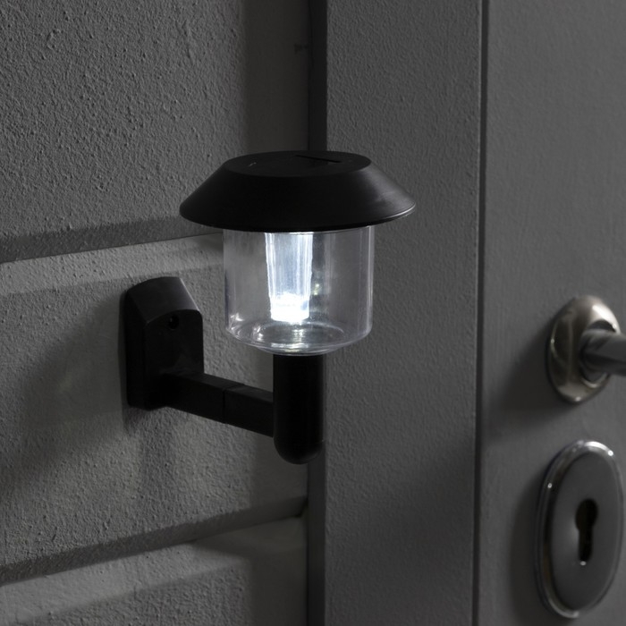 Садовый светильник на солнечной батарее «Ретро», 10 × 12 × 14 см, 1 LED, свечение белое Садовый светильник на солнечной батарее «Ретро», 10 × 12 × 14 см, 1 LED, свечение белое