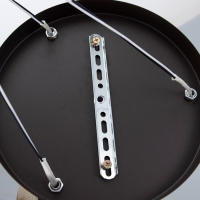 Люстра 2075/3GD E27 40Вт кофе-золото 45х45х40 см BayerLux