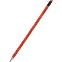 Карандаш чернографитный ErichKrause Neon, круглый, с ластиком, HB, в тубусе, МИКС