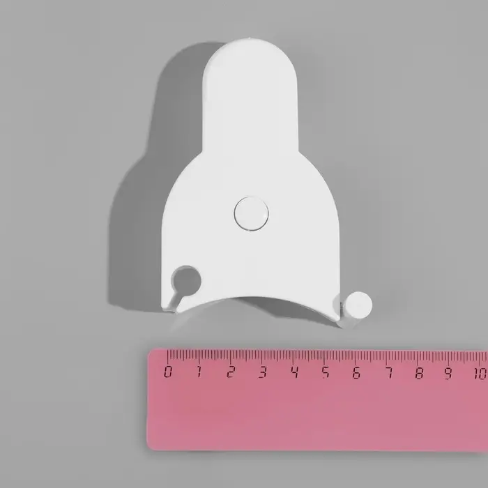 Рулетка для измерения объёмов тела портновская, 150 см (снаружи дюймы, внутри см), белая