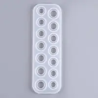 Молд силиконовый &laquo;Кольца&raquo;, 14 форм колец