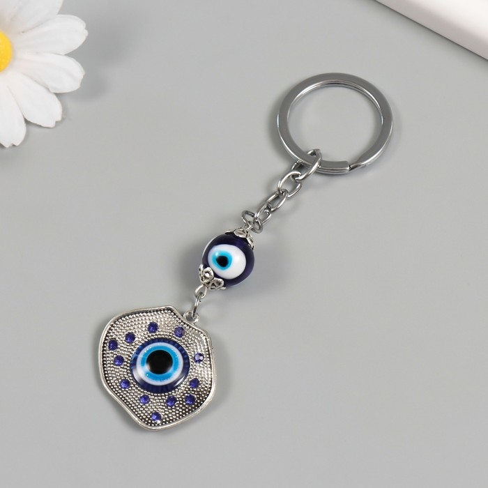 Брелок от сглаза металл Брелок от сглаза металл "Лепесток" 3х3,5 см