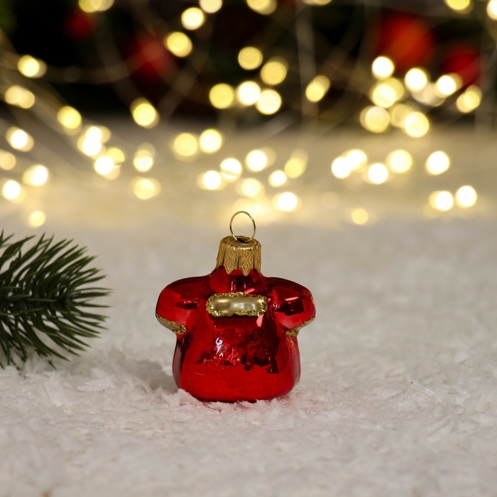 Ёлочное украшение Ёлочное украшение "Телефон", красный в подарочной упаковке, h-6см