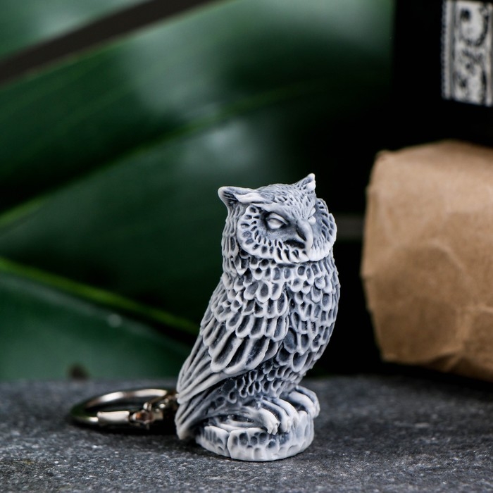 Брелок  Брелок "Сова" 4,7см, МИКС