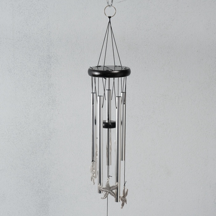 Музыка ветра металл Музыка ветра металл "Морские звёзды" 5 трубок 60 см