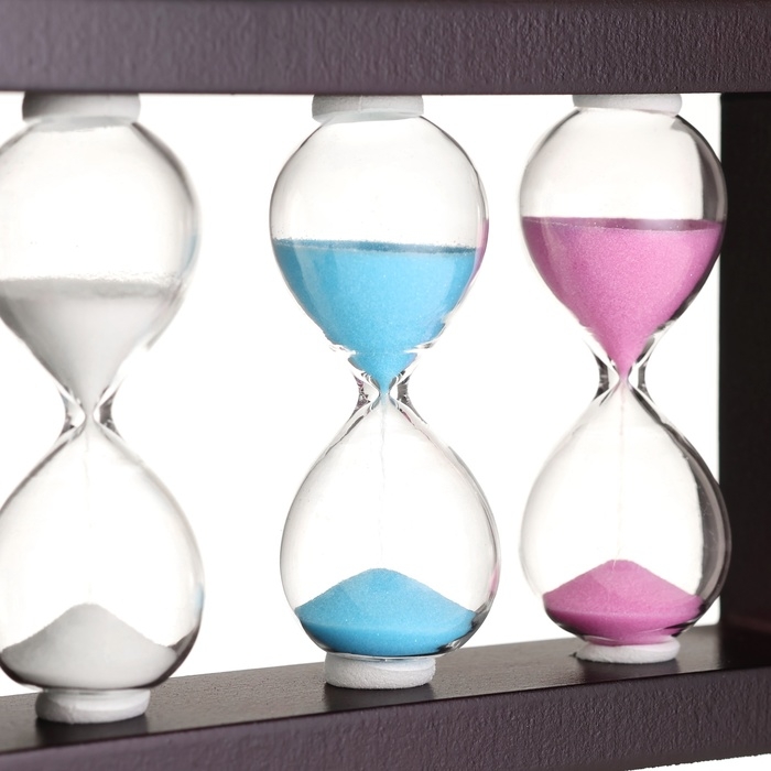 Песочные часы Песочные часы "Левит", на 3, 4, 5 минут, 10 х 17 см