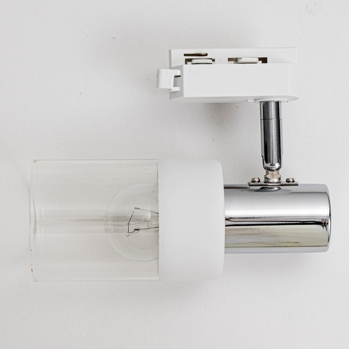 Светильник трековый Светильник трековый "Анабель" Е14 40Вт белый 16х8х18см