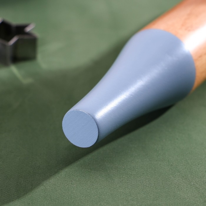 Скалка Heaven, 39×4,5×4,5 см, цвет голубой Скалка Heaven, 39×4,5×4,5 см, цвет голубой