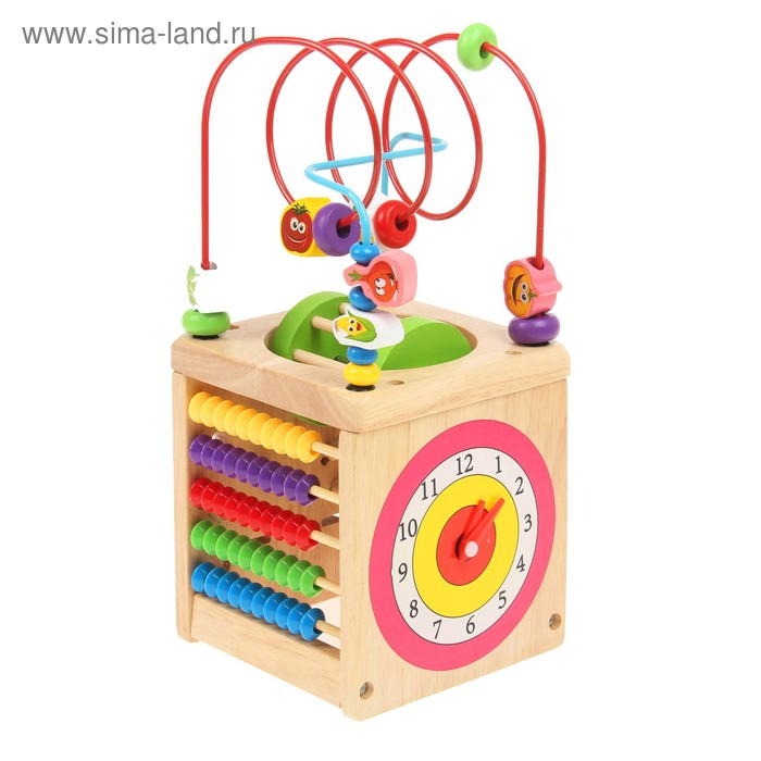 Логический куб с серпантинкой  Логический куб с серпантинкой " Божья коровка" в пакете