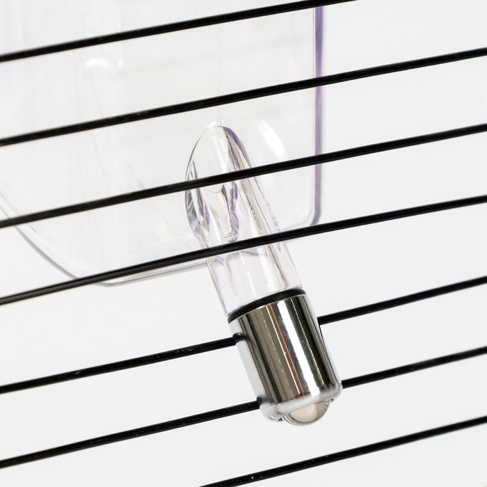 Поилка внешняя для клетки, 500 мл, зелёная Поилка внешняя для клетки, 500 мл, зелёная