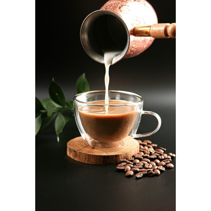 Кружка стеклянная с двойными стенками Magistro «Дуо», 190 мл Кружка стеклянная с двойными стенками Magistro «Дуо», 190 мл