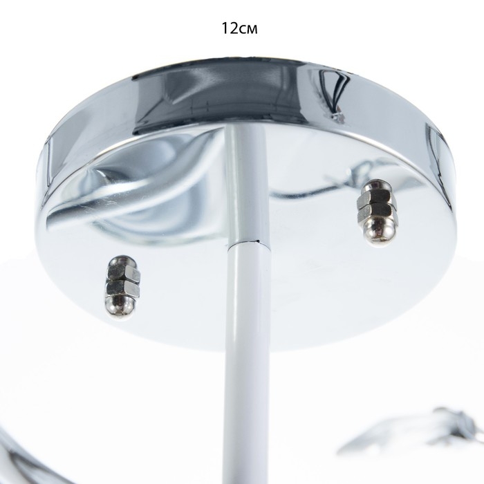 Люстра Люстра "Аиша" 3хЕ27 40Вт хром 50х50х27 см BayerLux