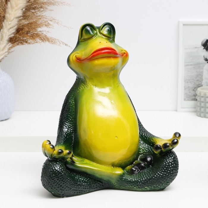 Копилка Копилка "Лягушка йог" 30х25см