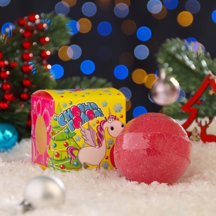 Бомбочка для ванн Бомбочка для ванн " С Новым Годом !", 130 г