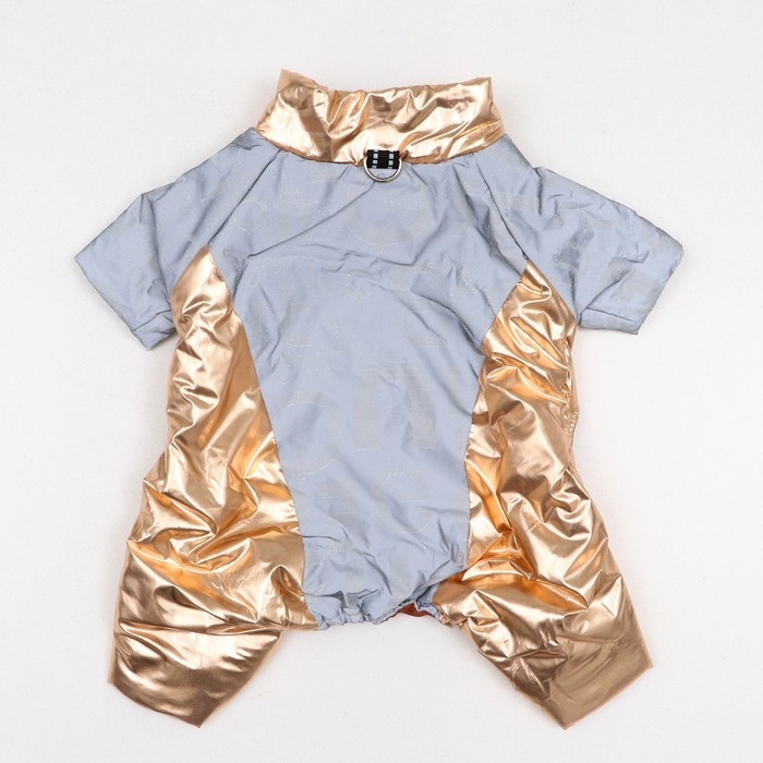 Комбинезон Комбинезон "Ультра", размер 14 (ДС 32 см, ОГ 42 см, ОШ 31 см), золотой