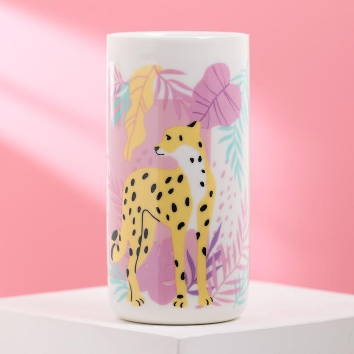 Стакан керамический «Это твой день», 250 мл, цвет белый