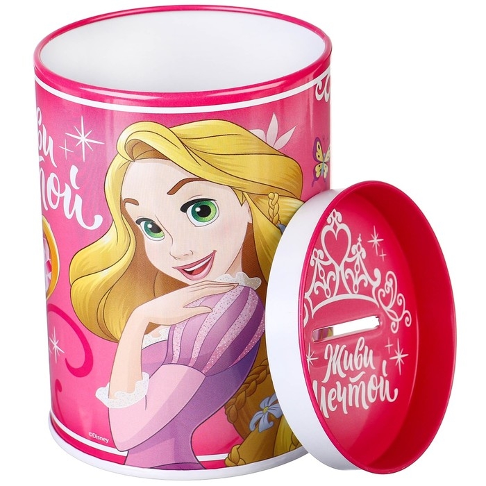 Копилка для декорирования стразами "Живи мечтой", Принцессы