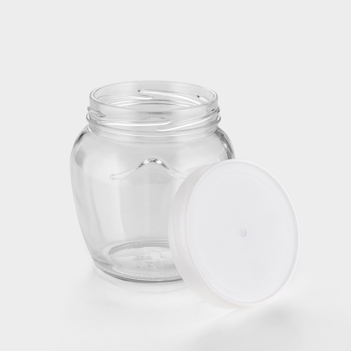 Набор стеклянных банок с серебристой полимерной крышкой, ТО-82 мм, 550 мл, 6 шт. Набор стеклянных банок с серебристой полимерной крышкой, ТО-82 мм, 550 мл, 6 шт.