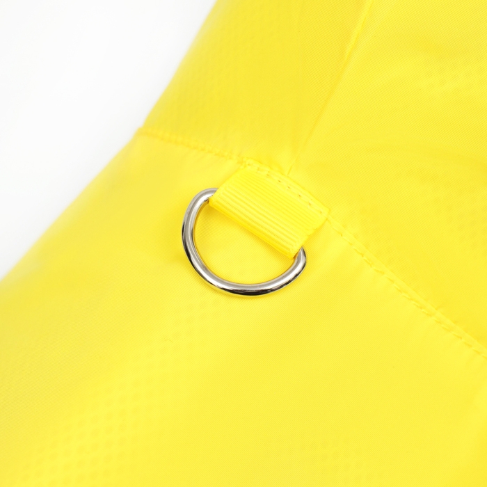 Комбинезон для собак, демисезонный с подкладом, размер S (ДС 25, Ог 37см), жёлтый Комбинезон для собак, демисезонный с подкладом, размер S (ДС 25, Ог 37см), жёлтый