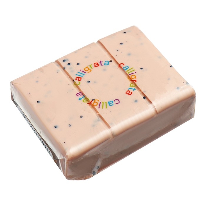 Полимерная глина Calligrata  Полимерная глина Calligrata "Эффект камня - янтарный кварц", розовый, 50гр