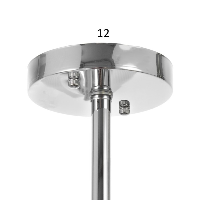 Люстра "Миранда" 5хЕ27 40Вт хром 59х59х26см BayerLux