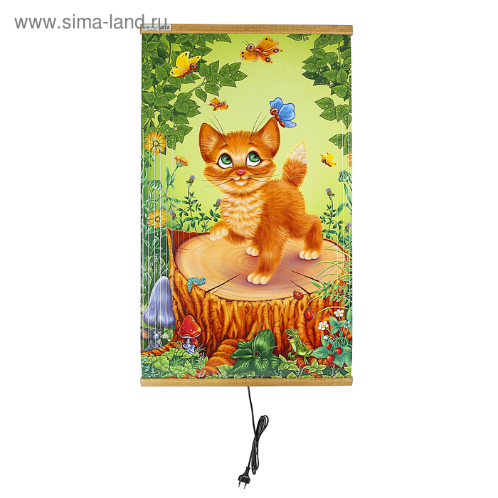 Обогреватель  Обогреватель "Домашний очаг" Котенок, инфракрасный, 500 Вт, 15 м²