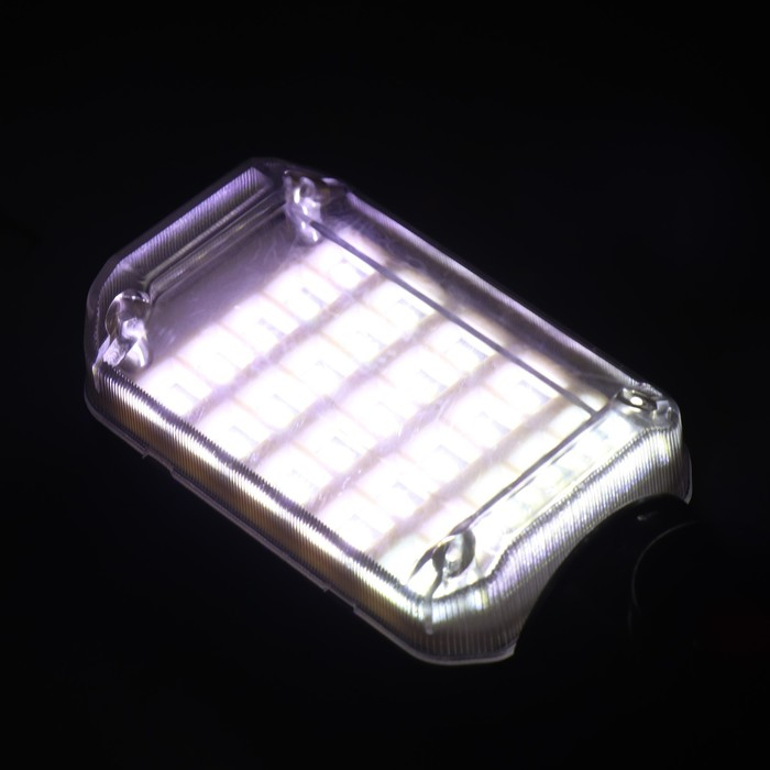 Светильник переносной светодиодный Luazon, с выключателем, 12 Вт, 25 LED, 3 метра, черный Светильник переносной светодиодный Luazon, с выключателем, 12 Вт, 25 LED, 3 метра, черный