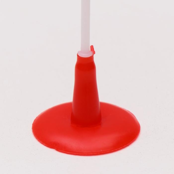 Дразнилка  Дразнилка "Мышь на присоске", искусственный мех с перьями, 20 см, микс цветов