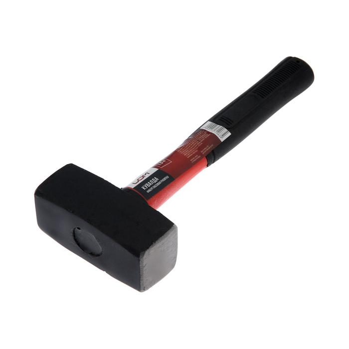 Кувалда ЛОМ, фиберглассовая рукоятка, 1.5 кг Кувалда ЛОМ, фиберглассовая рукоятка, 1.5 кг