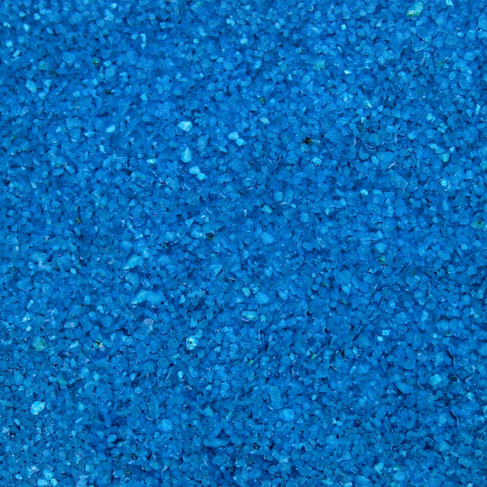 Песок кварцевый (0,1-0,2 мм) синий, 800 г Песок кварцевый (0,1-0,2 мм) синий, 800 г