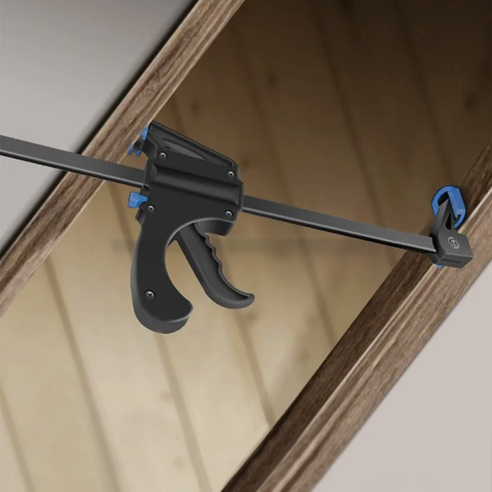 Струбцина быстрозажимная ТУНДРА, F-образная, 250 х 60 х 425 мм Струбцина быстрозажимная ТУНДРА, F-образная, 250 х 60 х 425 мм