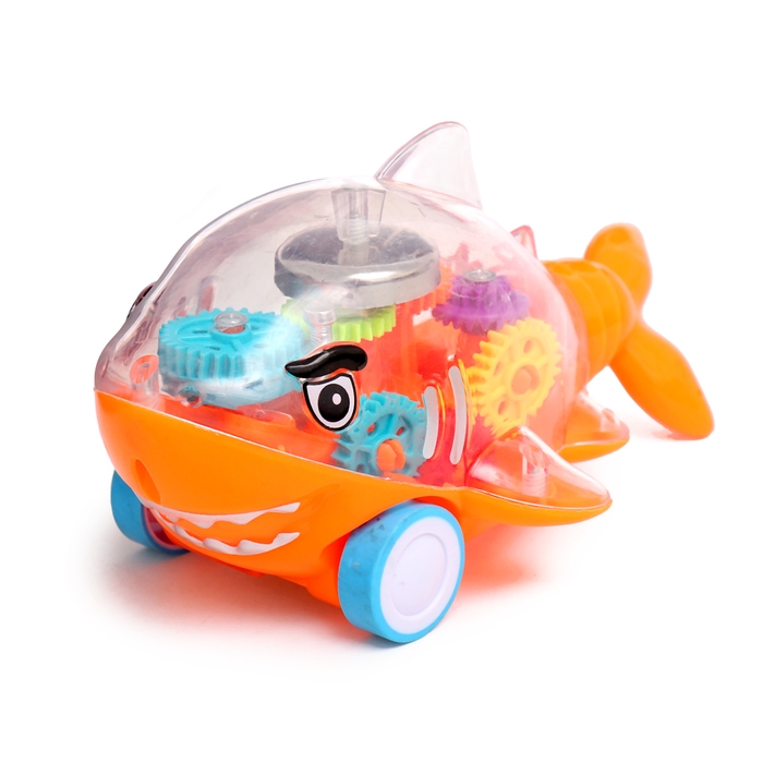 Акула инерционная «Шестерёнки», МИКС Акула инерционная «Шестерёнки», МИКС