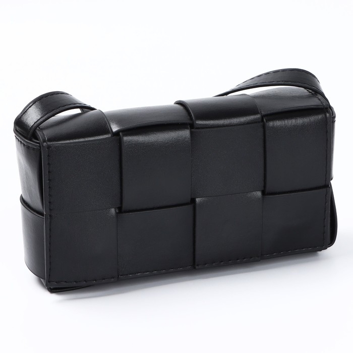 Сумка женская, 18.5*10*5.5 см, цвет чёрный Сумка женская, 18.5*10*5.5 см, цвет чёрный