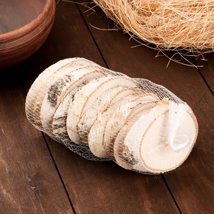 Набор из спилов дерева, 6,5х6 см +/-2см, 10 шт Набор из спилов дерева, 6,5х6 см +/-2см, 10 шт