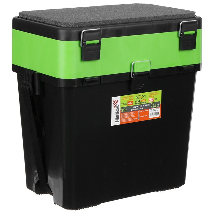 Ящик зимний Helios FishBox 19 л, цвет зеленый Ящик зимний Helios FishBox 19 л, цвет зеленый