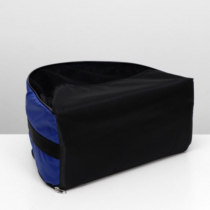 Сумка - переноска для животных, оксфорд, 36 х 17 х 25 см, синяя Сумка - переноска для животных, оксфорд, 36 х 17 х 25 см, синяя