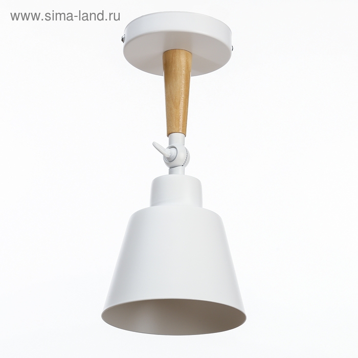 Спот Спот "Цилиндр малый" 1x40Вт E27 белый 12х20х20 см