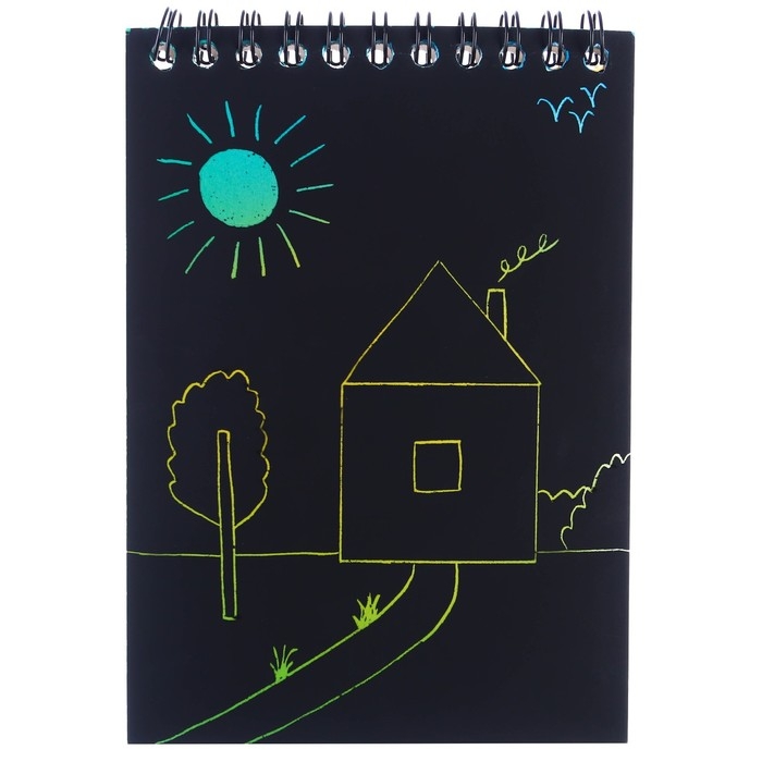 Гравюра-блокнот со штихелем, 10 листов, наклейки, Щенячий патруль Гравюра-блокнот со штихелем, 10 листов, наклейки, Щенячий патруль