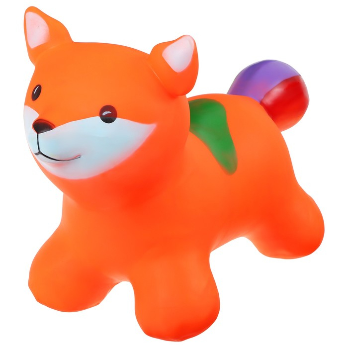 Попрыгун ZABIAKA «Лисёнок», 75х45 см, 1400 г, цвет оранжевый Попрыгун ZABIAKA «Лисёнок», 75х45 см, 1400 г, цвет оранжевый