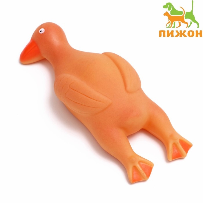 Игрушка пищащая  Игрушка пищащая "Большая утка" для собак, 18 см