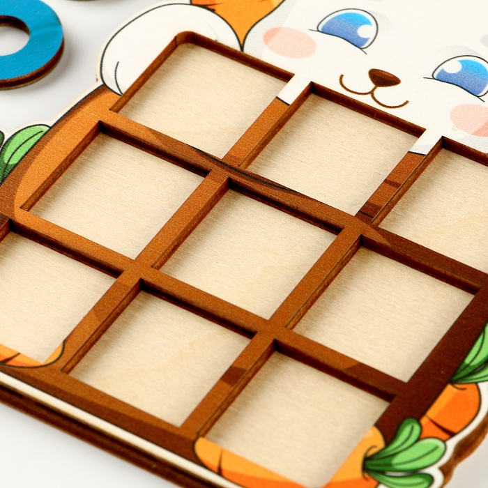 Настольная игра «Крестики-нолики Зайка» Настольная игра «Крестики-нолики Зайка»