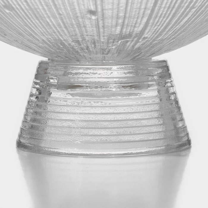 Ваза из стекла для фруктов «Фейверк», 350 мл, 15×7,5 см, цвет прозрачный Ваза из стекла для фруктов «Фейверк», 350 мл, 15×7,5 см, цвет прозрачный