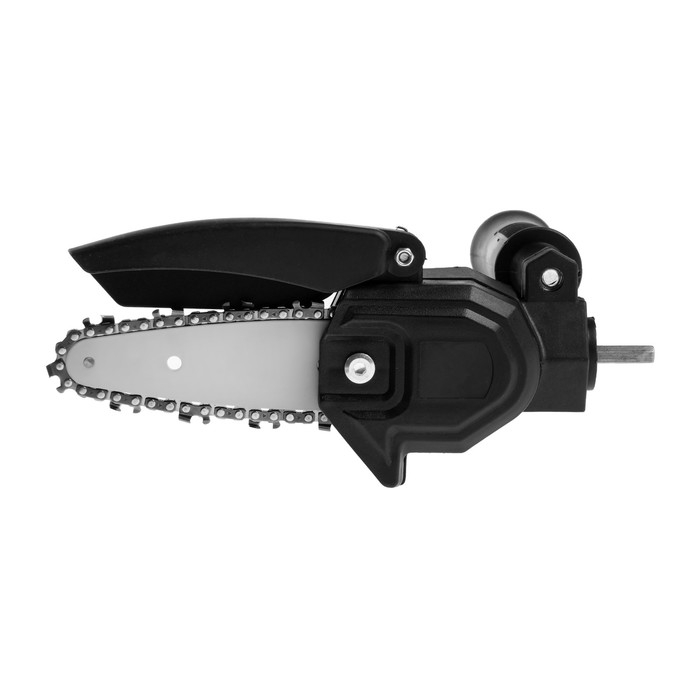 Насадка для дрели ТУНДРА, цепная пила, 100 мм, 1/4 Насадка для дрели ТУНДРА, цепная пила, 100 мм, 1/4", 28 звеньев, 14 зубьев, круглый зуб