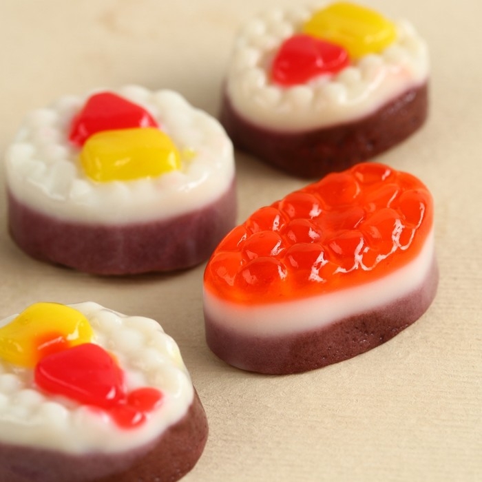 Мармелад мини суши &laquo;Сяке маки&raquo;, 6 шт, (19,8 г.)
