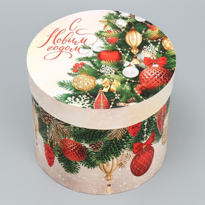 Набор подарочных коробок 5 в 1 &laquo;Классический Новый год&raquo;, 13 х 14‒19.5 х 22 см, Новый год