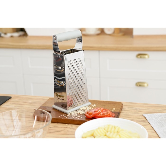 Тёрка Magistro Gate, 4 грани, 10,5×8,5×25,5 см, цвет серый Тёрка Magistro Gate, 4 грани, 10,5×8,5×25,5 см, цвет серый