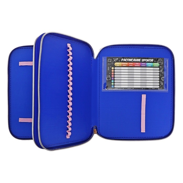 Пенал-футляр 50 х 230 х 195 мм, мягкий, текстильный, Феникс Пенал-футляр 50 х 230 х 195 мм, мягкий, текстильный, Феникс "Принцесса с драконом" 66247