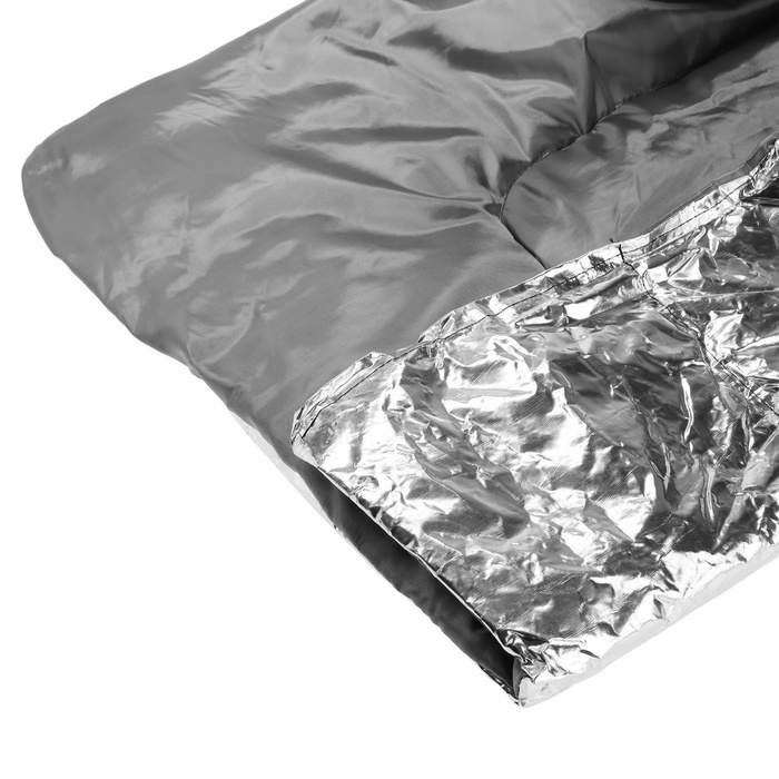 Автоодеяло для двигателя Cartage, 130 х 80 см, фольгированное, чёрное Автоодеяло для двигателя Cartage, 130 х 80 см, фольгированное, чёрное