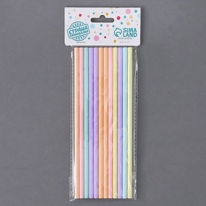 Трубочки для коктейля «Нежность», набор 12 шт. Трубочки для коктейля «Нежность», набор 12 шт.